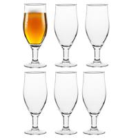Vicrila Speciaalbier Glas - 6x - Bock - gehard glas - 40 cl - bokbier glazen - bierproeverij