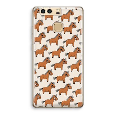 Pony: Huawei P9 Transparant Hoesje