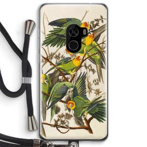 Carolinaparkiet: Xiaomi Mi Mix 2 Transparant Hoesje met koord