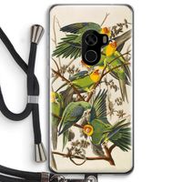 Carolinaparkiet: Xiaomi Mi Mix 2 Transparant Hoesje met koord