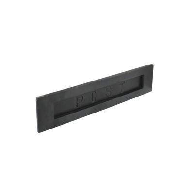 Intersteel BrievenbusPosta recht geveerd zwart - 0023.400022