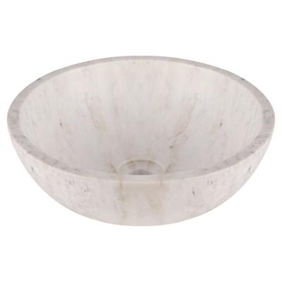 Differnz Marmor waskom marmer | wit | Ø 40 x 15 cm