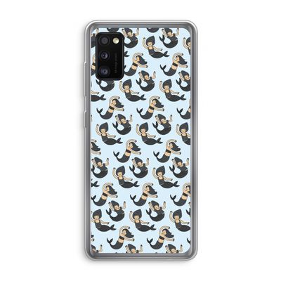 Zeemeermin: Samsung Galaxy A41 Transparant Hoesje