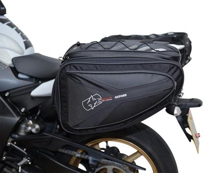 OXFORD zijtassen "p60r fietstassen". side pockets p60r black 2x30l