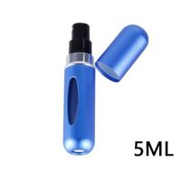 Mini Draagbare Parfum Spray Fles - 5ml - Blauw - thumbnail