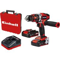 EINHELL te-cd 18/48 li-i (2x2.0ah) klopboormachine klopboorschroevendraaier (zwart, koffer, oplader en 2 accu's inbegrepen)