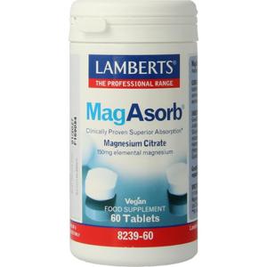 Lamberts MagAsorb (magnesium citraat) 150mg