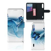 Xiaomi Mi A3 | Telefoonhoesje | Met pasjeshouder | Vlinders
