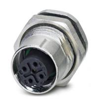 Phoenix Contact 1558564 Sensor/actuator inbouwconnector M12 Aantal polen (sensoren): 5 Bus, inbouw 20 stuk(s)