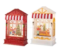 Kersttafereel in Etalage met LED en Muziek Assorti 1st
