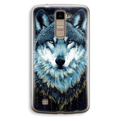 Darkness Wolf: LG K10 (2016) Transparant Hoesje