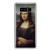 Mona Lisa: Samsung Galaxy Note 8 Transparant Hoesje