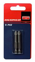 Bahco x2 bits ph2 50mm 1/4" dr standard. | 59S/50PH2-2P - thumbnail