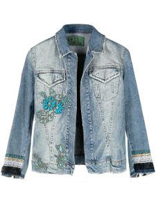 A.N.G.E.L.O. Vintage Cult veste en jean à ornements (années 1990) - Bleu