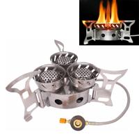 Draagbare buiten Split Type 11000W rugzak drie Core oven anti-Blast kooktoestel koken Tools