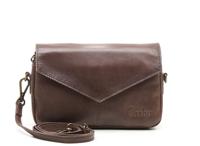 Chabo Bags Envelop Schoudertasje Rio Romy Plain Chocolate Chabo Bags Envelop Schoudertasje Rio Romy Plain Chocolate