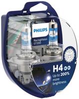 Philips hoofdlamp "racingvision gt200" lamp h4 12v kit racing vis. gt200