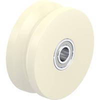 Blickle DSPKGSPO 101K Dubbel geflensd wiel Wieldiameter: 100 mm Draagvermogen (max.): 400 kg 1 stuk(s)