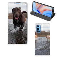 OPPO Reno4 Pro 5G Hoesje maken Honden Labrador