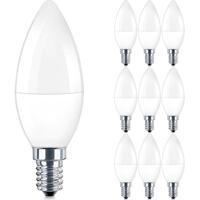 LED Lamp 10 Stuks - E14 Fitting - Brinton - 6.5W 630lm - 840 Natuurlijk Wit 4000K - C37 | Vervangt 45W