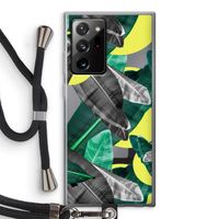 Fantasie jungle: Samsung Galaxy Note 20 Ultra / Note 20 Ultra 5G Transparant Hoesje met koord