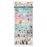 Creative Craft Group Stickerset honden, 100st.