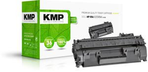 KMP Toner vervangt HP 05A, CE505A Compatibel Zwart 2300 bladzijden H-T235 1217,8000