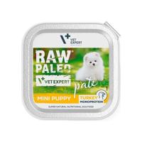 VETEXPERT Raw Paleo Pate Mini Puppy Kalkoen - natvoer voor puppy's - 150 g