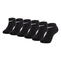 Nike Dri-Fit Performance Basics No-Show Enkelsokken 6-Pack Kleuters Zwart Wit