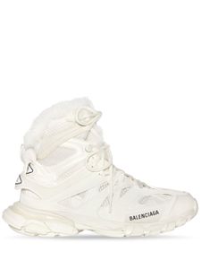 Balenciaga baskets Track Hike en fourrure - Tons neutres