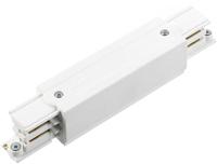 Nordic aansluitstuk tbv. rail wit midden 3-fase 5050024