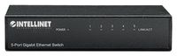 Intellinet 530378 netwerk-switch Gigabit Ethernet (10/100/1000) Zwart - thumbnail