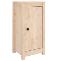 The Living Store Houten Dressoir - Massief Grenenhout - 40 x 35 x 80 cm - Voldoende opbergruimte