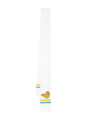 Off-White écharpe Varsity Hammer en laine - Blanc