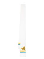 Off-White écharpe Varsity Hammer en laine - Blanc Off-White écharpe Varsity Hammer en laine - Blanc
