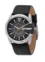 Horlogeband Diesel DZ1295 Leder Zwart 27mm - thumbnail