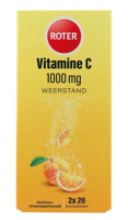 Roter Vitamine C 1000mg Sinaasappel Abrikoos Bruistabletten