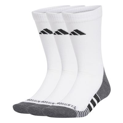 adidas Performance Climacool Cushioned Crew Sportsokken 3-Pack Wit Grijs Zwart