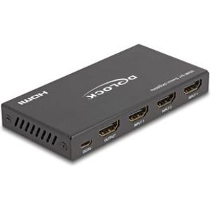 Delock 18603 HDMI-schakelaar 3 x HDMI in naar 1 x HDMI uit 8K 60 Hz