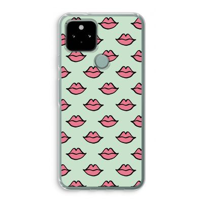 Lipjes: Google Pixel 5 Transparant Hoesje