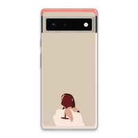 I drink wine: Google Pixel 6 Transparant Hoesje