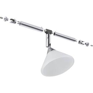 Paulmann Colmar 12V-kabelsysteem lamp Universeel GU4 10 W LED Chroom, Satijn