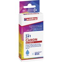 Edding Inktcartridge vervangt Canon CLI-521C Compatibel Cyaan EDD-241 18-241-01