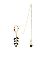 ISABEL MARANT boucles d'oreilles pendantes Casablanca - Noir - thumbnail