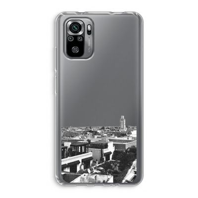 Marrakech Skyline : Xiaomi Redmi Note 10S Transparant Hoesje