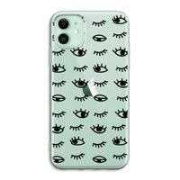 Eye pattern #2: iPhone 11 Transparant Hoesje