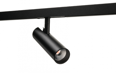SG Zip Tube Micro LED Railspot zwart 7W 310 lumen 3000K dimbaar inclusief adapter