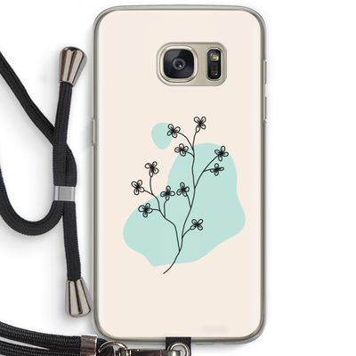 Love your petals: Samsung Galaxy S7 Transparant Hoesje met koord