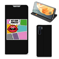 OPPO Reno3 | A91 Hippe Standcase Popart Princess - thumbnail