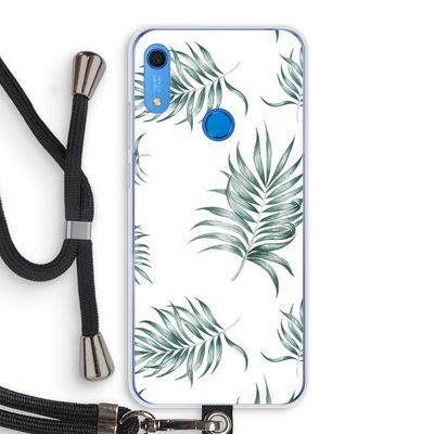 Simple leaves: Huawei Y6s Transparant Hoesje met koord